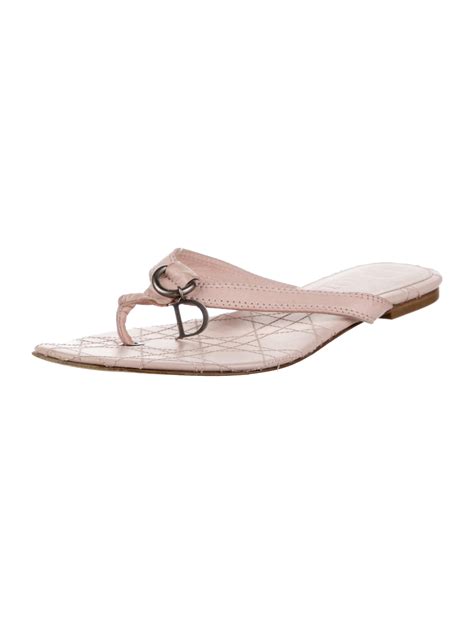 dior flipflop|christian Dior women's flip flops.